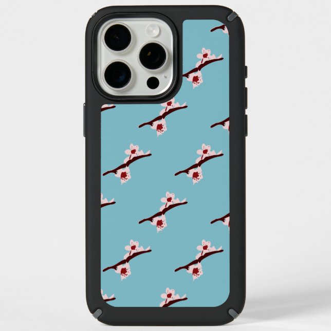 Cherry Blossom, Sakura, Pink Floral Pattern Speck iPhone Case (Front)