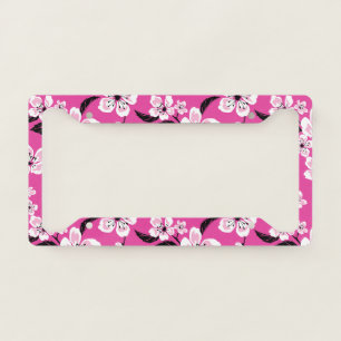 CHERRY BLOSSOM - SAKURA (PINK) LICENSE PLATE FRAME