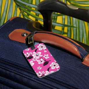 CHERRY BLOSSOM - SAKURA (PINK) LUGGAGE TAG