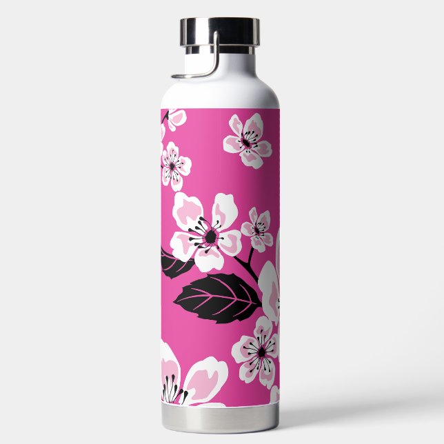CHERRY BLOSSOM - SAKURA (PINK) WATER BOTTLE (Right)