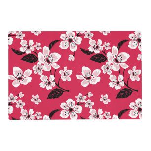 CHERRY BLOSSOM - SAKURA (RED) PLACEMAT