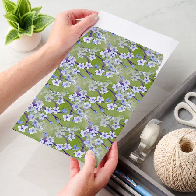 Cherry Blossom - Sakura seamless pattern 2 Envelope Mailers (Desk)
