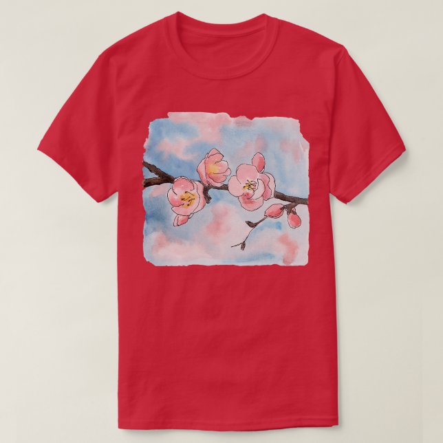 Cherry blossom Sakura  T-Shirt (Design Front)