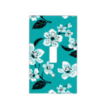 CHERRY BLOSSOM - SAKURA (TEAL) LIGHT SWITCH COVER