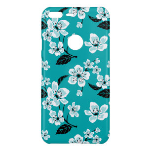 CHERRY BLOSSOM - SAKURA (TEAL) UNCOMMON GOOGLE PIXEL XL CASE