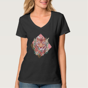 Cherry Blossom Sakura Tiger T-Shirt