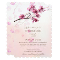 Cherry Blossom/Sakura Wedding Invitations