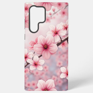 cherry blossom samsung galaxy s22 ultra case