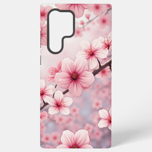cherry blossom samsung galaxy case (Back)