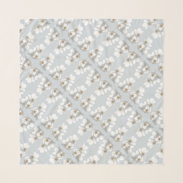 Cherry Blossom Scarf Personalized  Scarves & Gifts (Front)