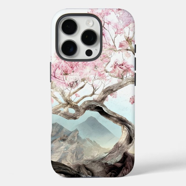 Cherry Blossom Serenade Case-Mate iPhone Case (Back)