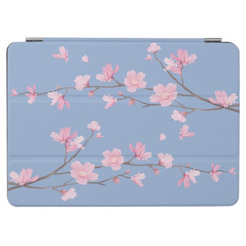 Cherry Blossom _ Serenity Blue iPad Air Cover