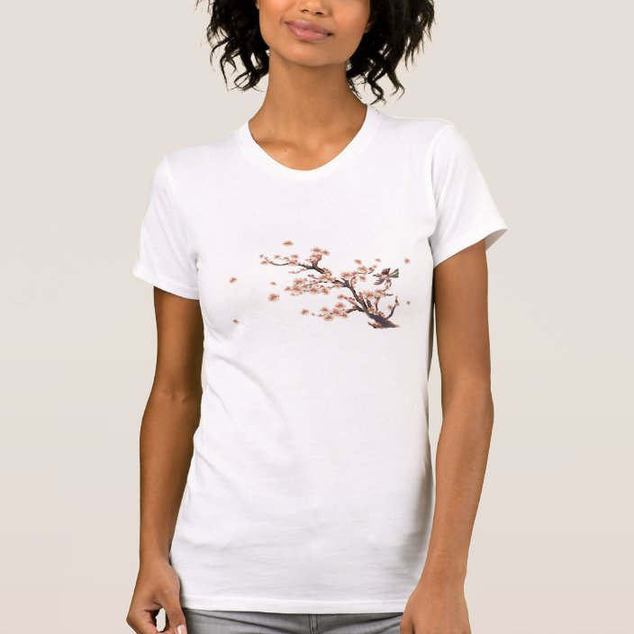 black cherry blossom shirt