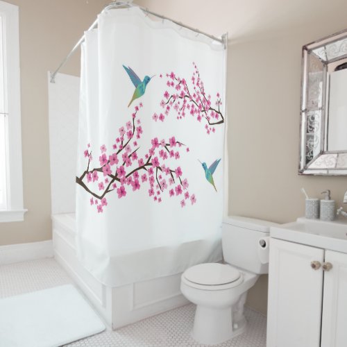 Cherry Blossom Shower Curtain