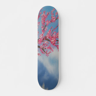 Cherry Blossom Skateboard