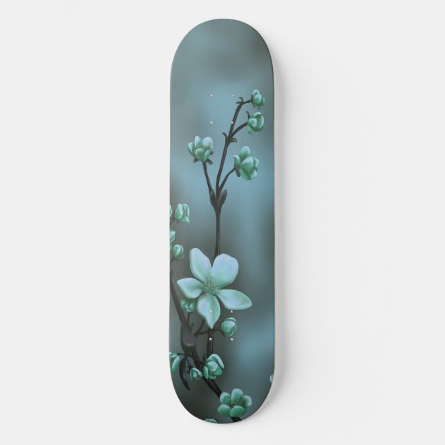 Cherry Blossom Skateboard Deck (Front)