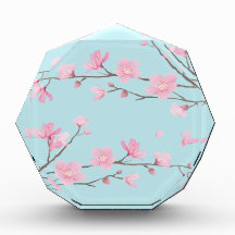 Cherry Blossom - Sky Blue