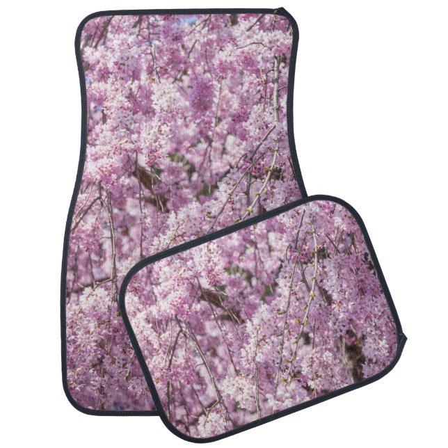 Cherry Blossom Spring Car Floor Mat (Set)