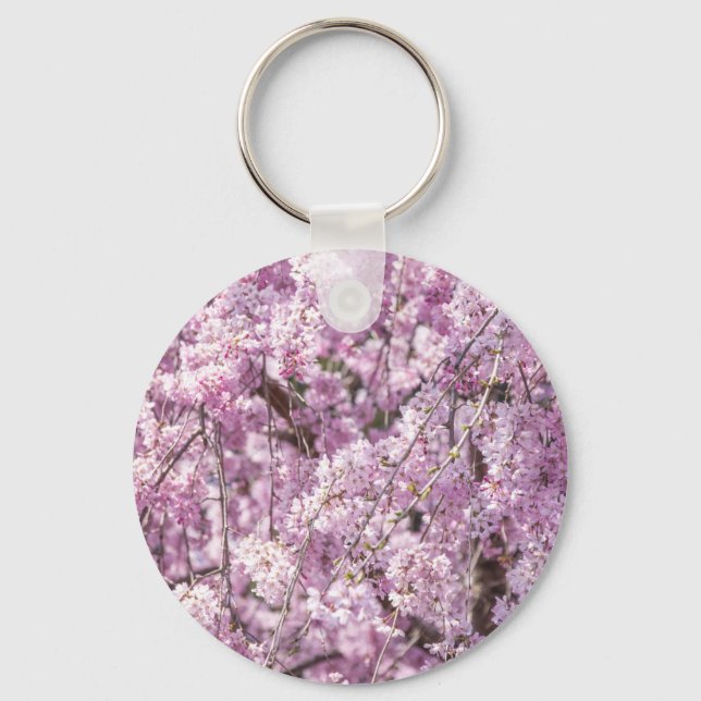 Cherry Blossom Spring Keychain (Front)