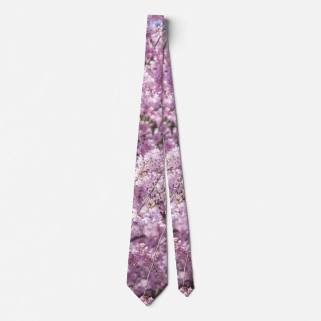 Cherry Blossom Spring Neck Tie (Front)