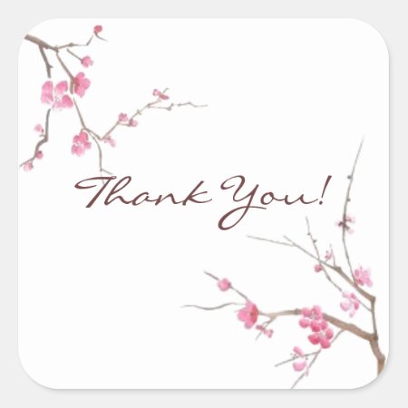 Cherry Blossom Sticker - Customizable