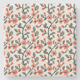 Cherry Blossom Stone Coaster