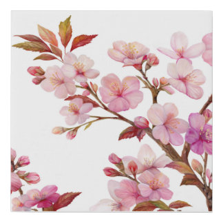 Cherry Blossom Study - Canvas print