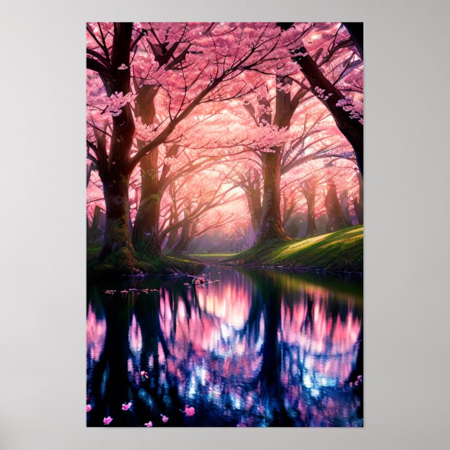 Cherry Blossom Symphony Poster (Front)