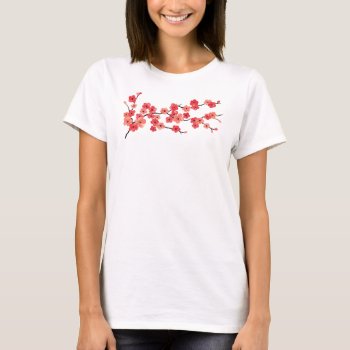 Cherry Blossom T-shirt by tinsleylane at Zazzle
