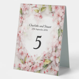 Cherry Blossom Table Tent