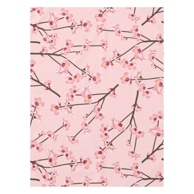 Cherry Blossom Tablecloth (Front)
