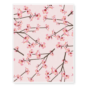 Cherry Blossom Temporary Tattoos