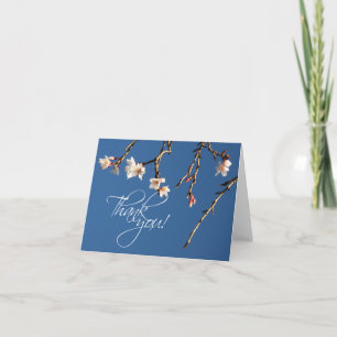 Cherry Blossom Thank You Note Card