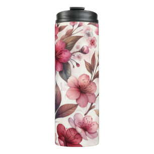 Cherry Blossom Thermal Tumbler