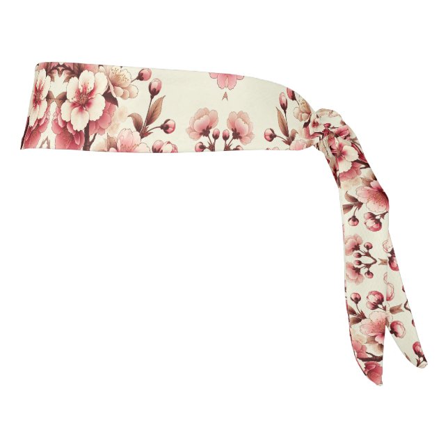Cherry Blossom Tie Headband (Rotate 90)
