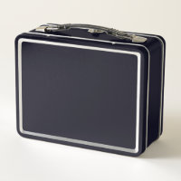 Blue White Tiger Lunch Box, Zazzle