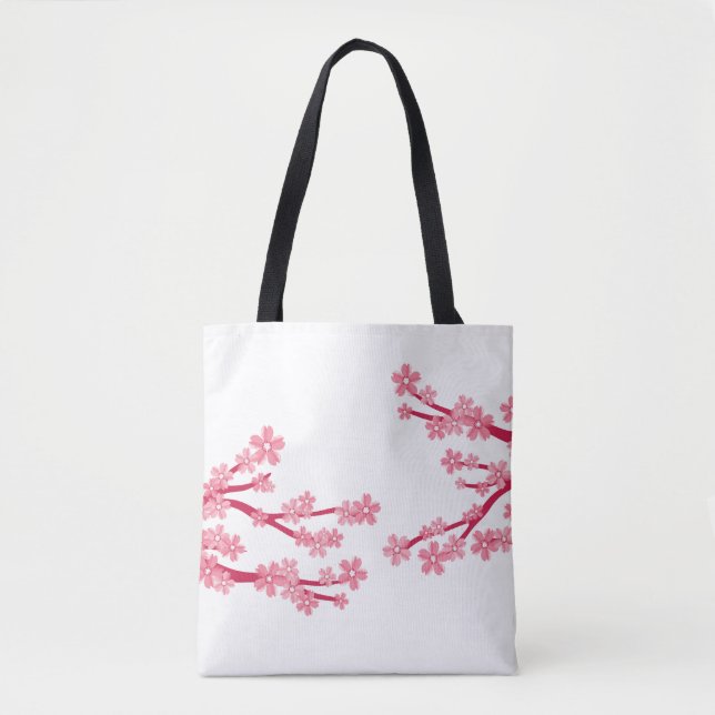 Cherry Blossom Tote Bag (Front)