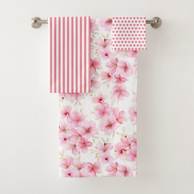 Cherry Blossom Towel (Insitu)