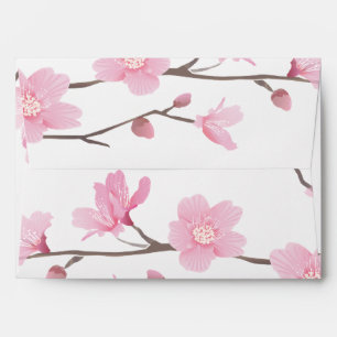 Cherry Blossom - Transparent Background Envelope