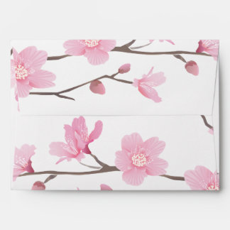 Cherry Blossom - Transparent Background Envelope