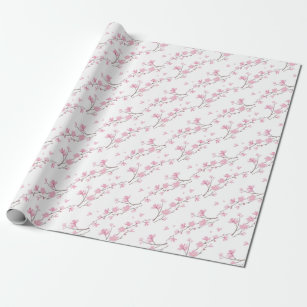 Cherry Blossoms Gift Wrapping Papers - 12 Sheets - By Tuttle