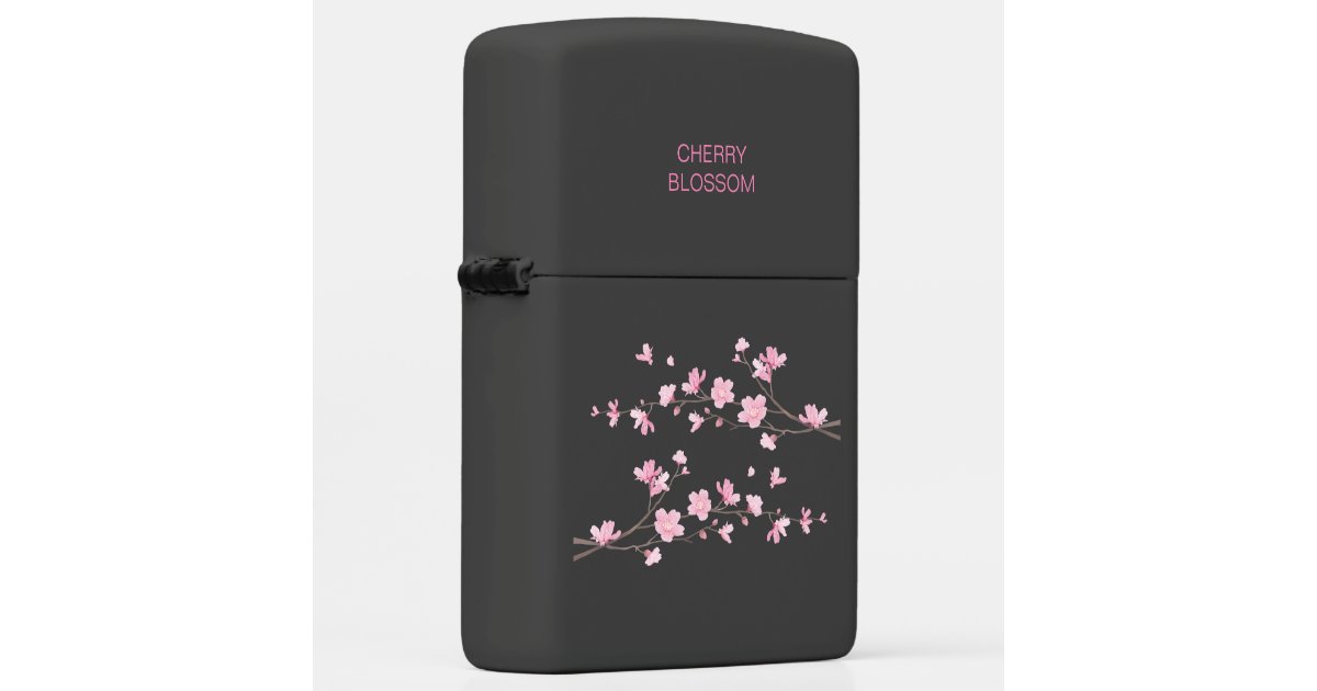 Cherry Blossom Transparent Background Zippo Lighter Zazzle