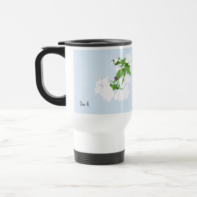 Cherry Blossom Travel Mug (Left)