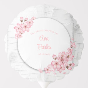 Cherry Blossom Tree Bark Wedding Balloon