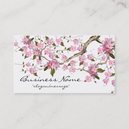 Cherry Blossom Tree Branch 2 Business Card