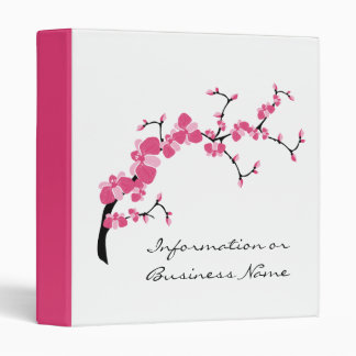 Cherry Blossom Tree Branch Binder Design 4b