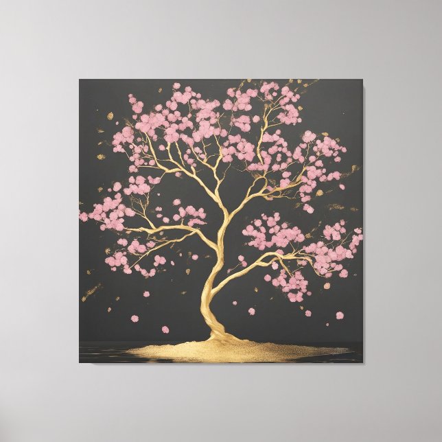 Cherry Blossom Tree Canvas Print (Front)