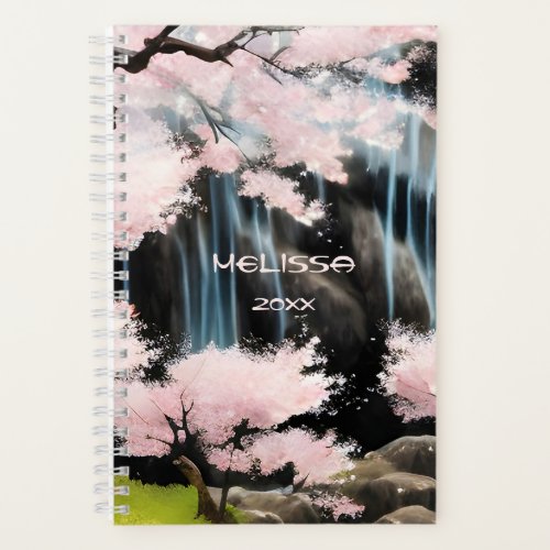 Cherry Blossom Tree Japanese Landscape Notebook
