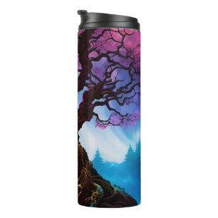 Cherry blossom Tree of life Thermal Tumbler