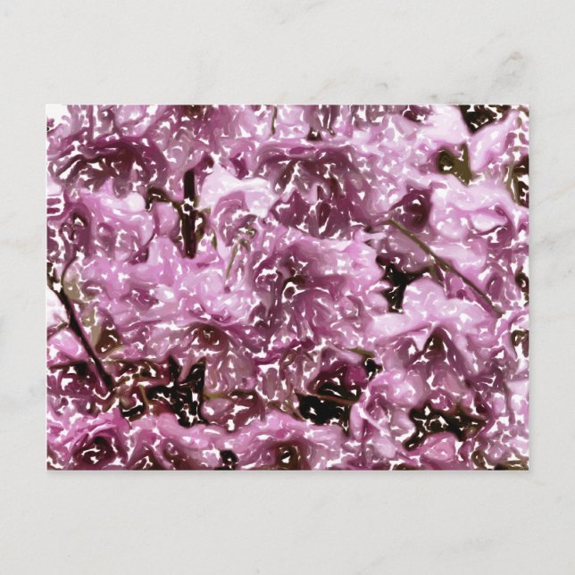 CHERRY BLOSSOM TREE POSTCARD (Front)